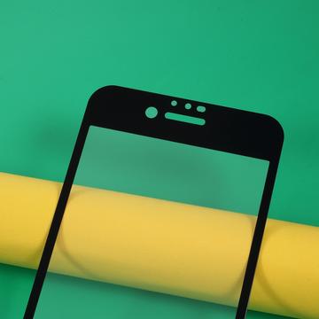 iPhone 7/8/SE (2020)/SE (2022) Rurihai Full Cover Skærmbeskyttelse Hærdet Glas - Sort Kant