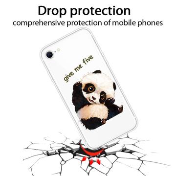 iPhone 7/8/SE (2020)/SE (2022) Stilfuld Ultra-Slim TPU Cover - Panda