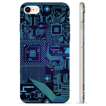 iPhone 7/8/SE (2020)/SE (2022) TPU Cover - Kredsløbsplade