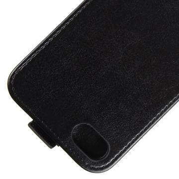 iPhone 7/8/SE (2020)/SE (2022) Vertikal Flip Taske med Kortholder - Sort
