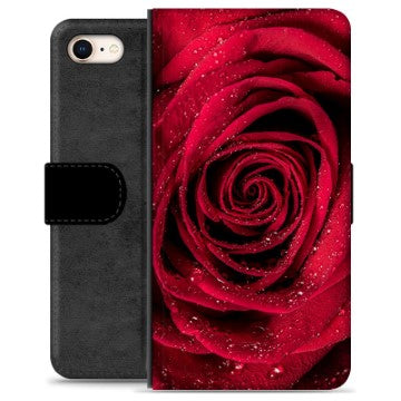 iPhone 7/8/SE (2020)/SE (2022) Premium Flip Cover med Pung - Rose