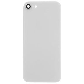 iPhone 8 Bagcover Glas - Hvid