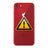 iPhone 8 Bag Cover Reparation - inkl. ramme - Rød