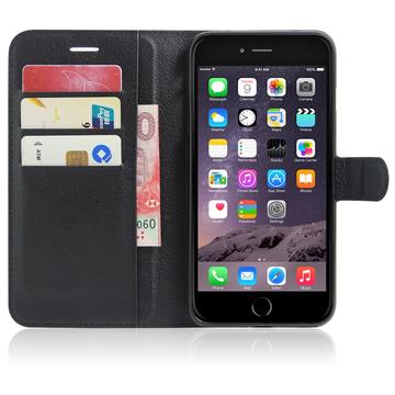 iPhone 7 Plus / iPhone 8 Plus Pung Taske med Magnetisk Lukning - Sort