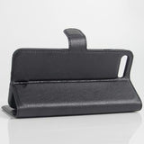 iPhone 7 Plus / iPhone 8 Plus Pung Taske med Magnetisk Lukning - Sort