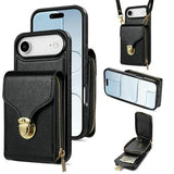 iPhone Air Alt-i-et cover med pung og rem - Sort