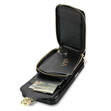 iPhone Air Alt-i-et cover med pung og rem - Sort