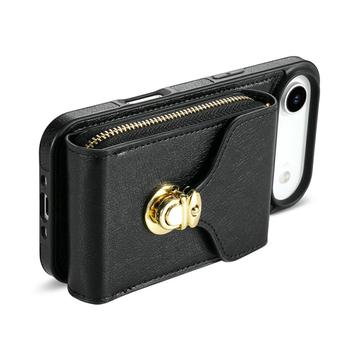 iPhone Air Alt-i-et cover med pung og rem - Sort