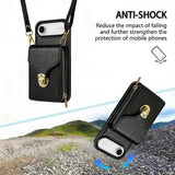 iPhone Air Alt-i-et cover med pung og rem - Sort