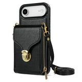 iPhone Air Alt-i-et cover med pung og rem - Sort