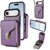 iPhone Air Alt-i-et cover med pung og rem - Lilla