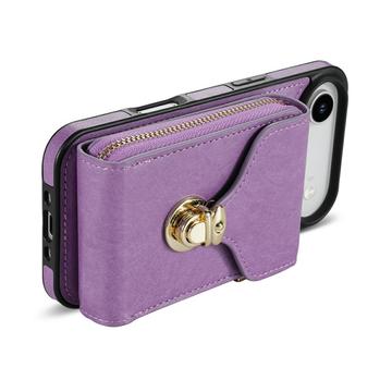 iPhone Air Alt-i-et cover med pung og rem - Lilla