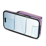 iPhone Air Alt-i-et cover med pung og rem - Lilla