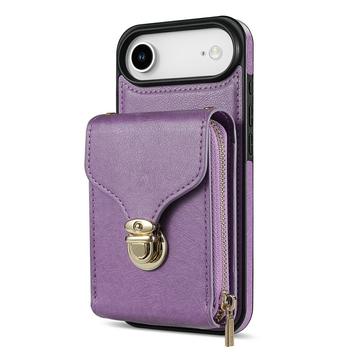 iPhone Air Alt-i-et cover med pung og rem - Lilla