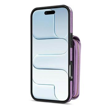 iPhone Air Alt-i-et cover med pung og rem - Lilla