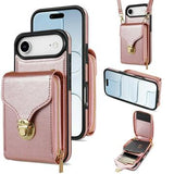 iPhone Air Alt-i-et cover med pung og rem - Rødguld