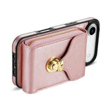 iPhone Air Alt-i-et cover med pung og rem - Rødguld