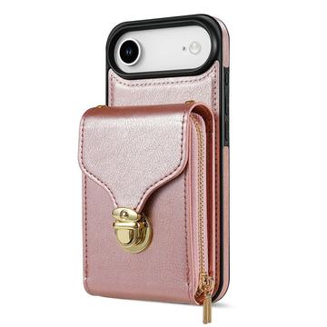 iPhone Air Alt-i-et cover med pung og rem - Rødguld