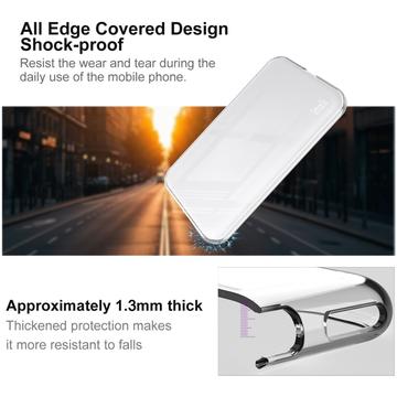 iPhone Air Apple MagSafe Imak UX-10 Stødsikkert TPU Cover - Gennemsigtig