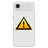 iPhone Air Bagcover Reparation - kun glasset - Hvid
