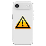 iPhone Air Bagcover Reparation - kun glasset - Hvid