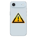 iPhone Air Bagcover Reparation - kun glasset - Blå