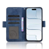 iPhone Air Kortholder Pung Etui - Blå