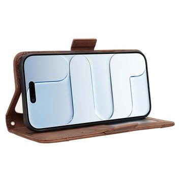 iPhone Air Kortholder Pung Etui - Brun