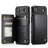 iPhone Air Caseme C22-etui RFID-kortpung - Sort