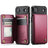 iPhone Air Caseme C22-etui RFID-kortpung - rød
