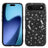 iPhone Air Galvaniseret glitter cover - MagSafe-kompatibel - Sort