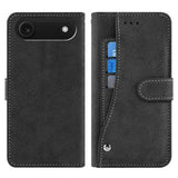 iPhone Air Elegant retro-pungetui med roterende kortholder - sort