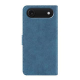 iPhone Air Elegant retro-pungetui med roterende kortholder - Blå