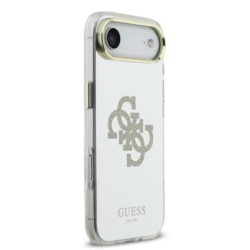 iPhone Air Guess Mirror 4G Glitter Logo Hybrid Cover - MagSafe-kompatibel - Guld