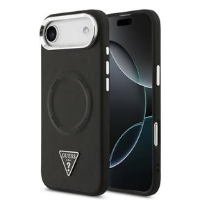 iPhone Air Guess Triangle Logo Cover - MagSafe-kompatibel - Sort