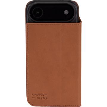 iPhone Air JT Berlin BookCase Tegel Flip Lædercover - Cognac