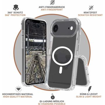 iPhone Air JT Berlin Pankow Clear MagSafe Cover - Gennemsigtig