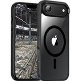 iPhone Air JT Berlin Pankow Hybrid MagSafe Cover - sort / klar