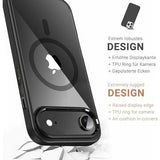 iPhone Air JT Berlin Pankow Hybrid MagSafe Cover - sort / klar