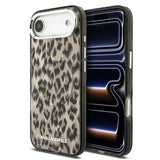 iPhone Air Karl Lagerfeld IML Leopard Cover - MagSafe-kompatibel - Brun