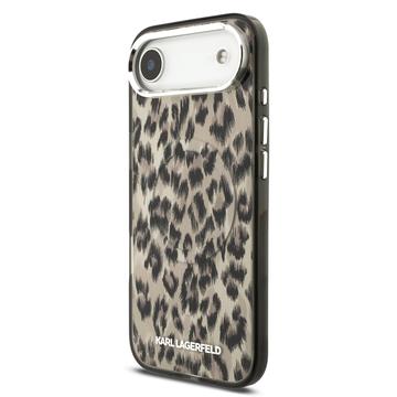 iPhone Air Karl Lagerfeld IML Leopard Cover - MagSafe-kompatibel - Brun