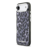 iPhone Air Karl Lagerfeld IML Leopard Cover - MagSafe-kompatibel - Grå