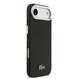 iPhone Air Lacoste Iconic Petit Pique Kamerastativ Cover - MagSafe-kompatibel - Sort