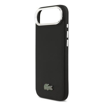iPhone Air Lacoste Iconic Petit Pique Kamerastativ Cover - MagSafe-kompatibel - Sort