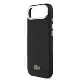 iPhone Air Lacoste Iconic Petit Pique Kamerastativ Cover - MagSafe-kompatibel - Sort