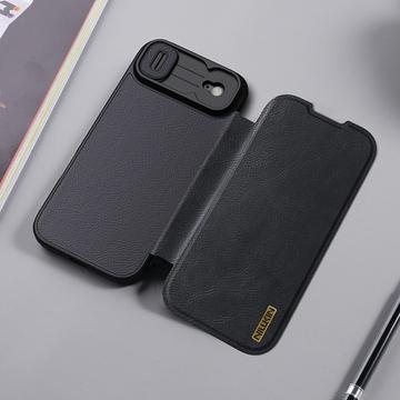 iPhone Air Nillkin Qin Pro Flip Cover - Sort