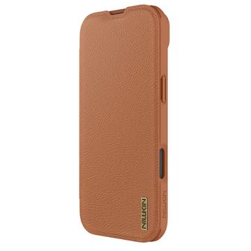 iPhone Air Nillkin Qin Pro Flip Cover - Brun