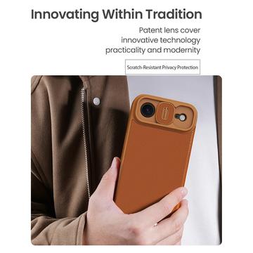 iPhone Air Nillkin Qin Pro Flip Cover - Brun