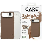 iPhone Air PanzerGlass Care Fashionable Samba Cover - MagSafe-kompatibel - Espresso