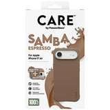 iPhone Air PanzerGlass Care Fashionable Samba Cover - MagSafe-kompatibel - Espresso